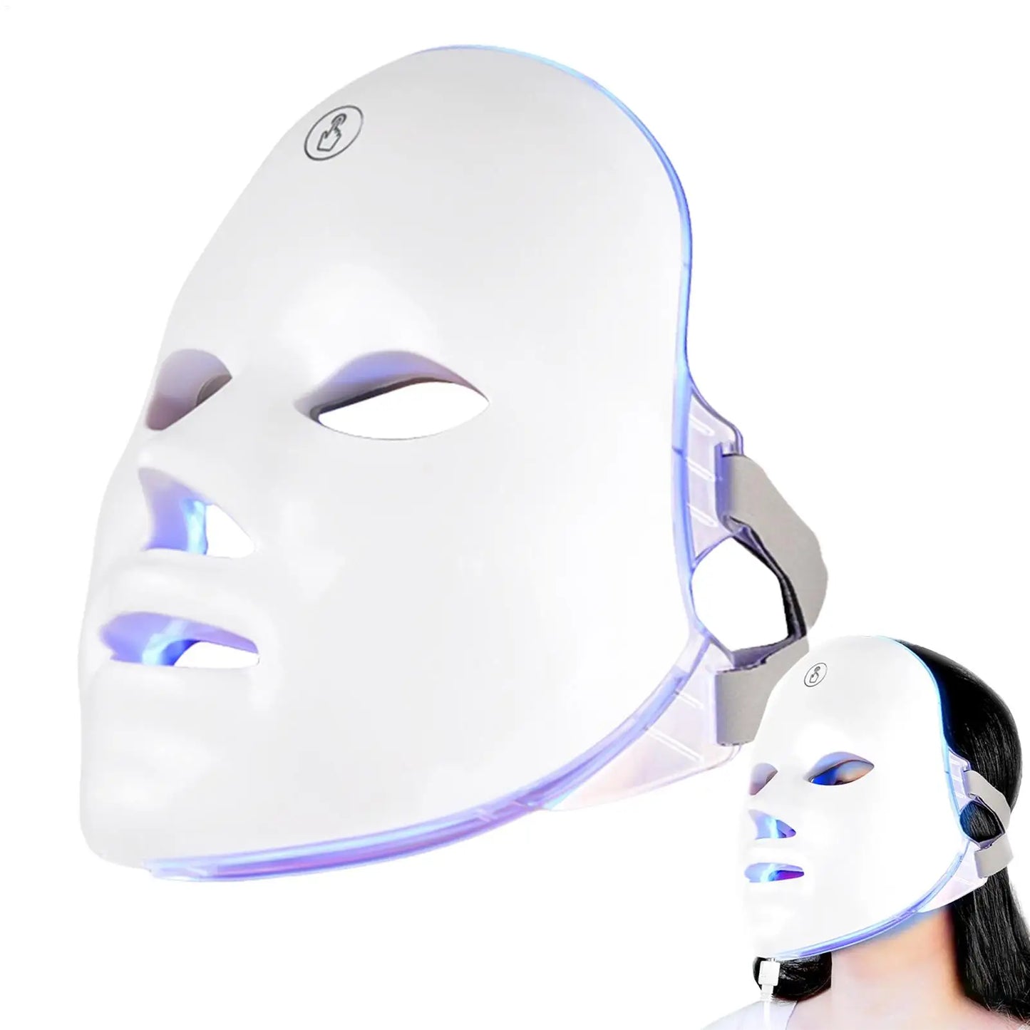 LED 7 color light touch model masque Face Masque face Photon Beauty Masque Skin Rejuvenation Whitening Tighten Face mask